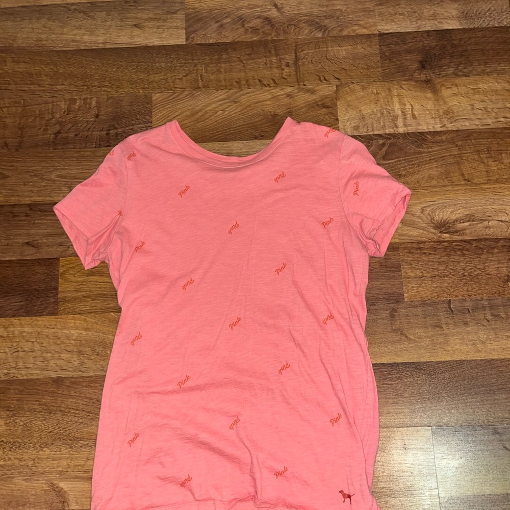 PINK Victoria's Secret Coral T-Shirt